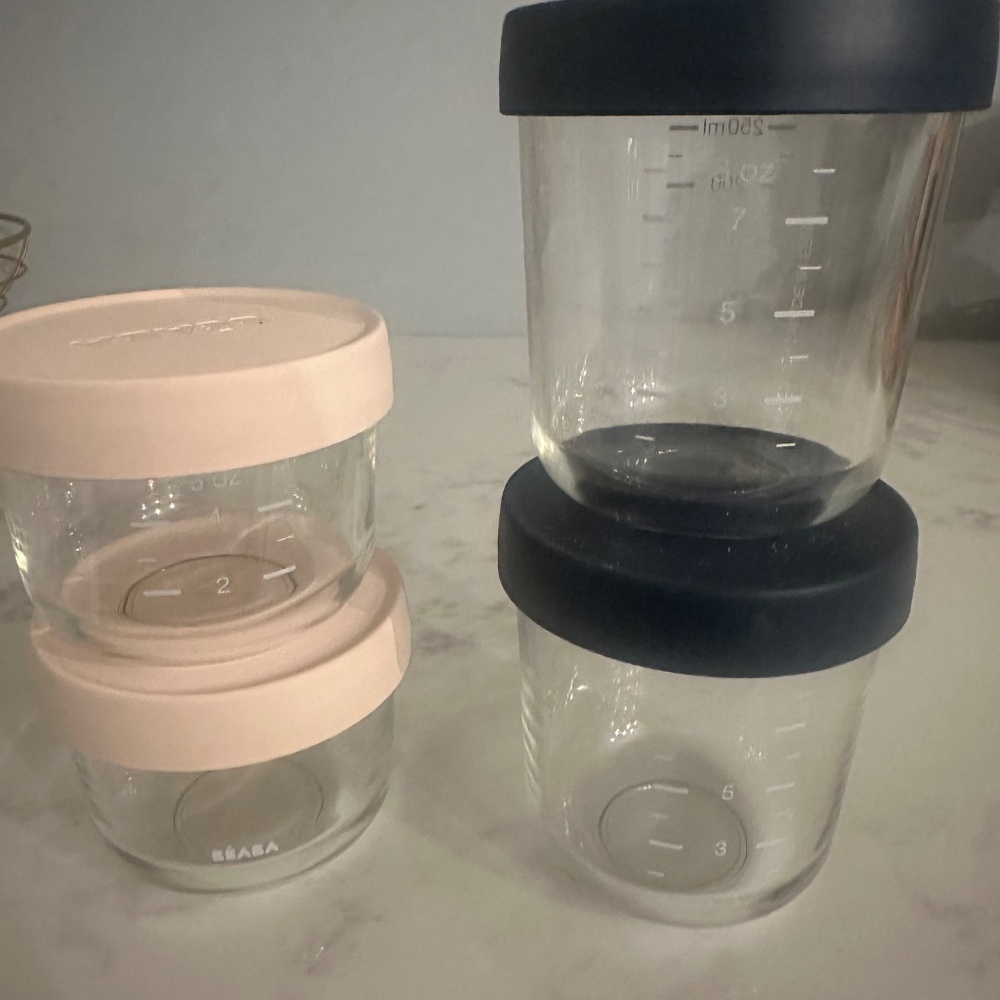 BEABA BABYCOOK STORAGE CONTAINERS AND RICE COOKER - Picture 2 of 4